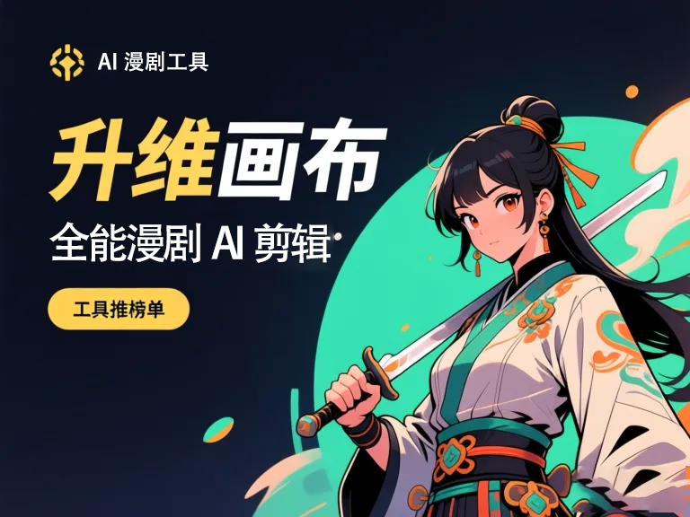AI漫剧工具使用指南：从零到高手，3步生成你的首部互动漫剧